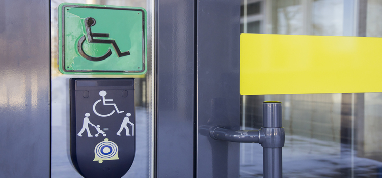 automatic handicap door opener in San Bruno