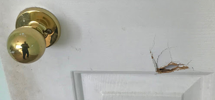 interior door hole repair San Bruno